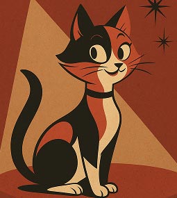 레트로카툰 스타일