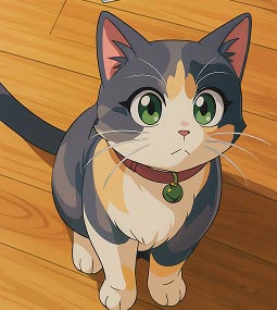 애니메이션풍 스타일