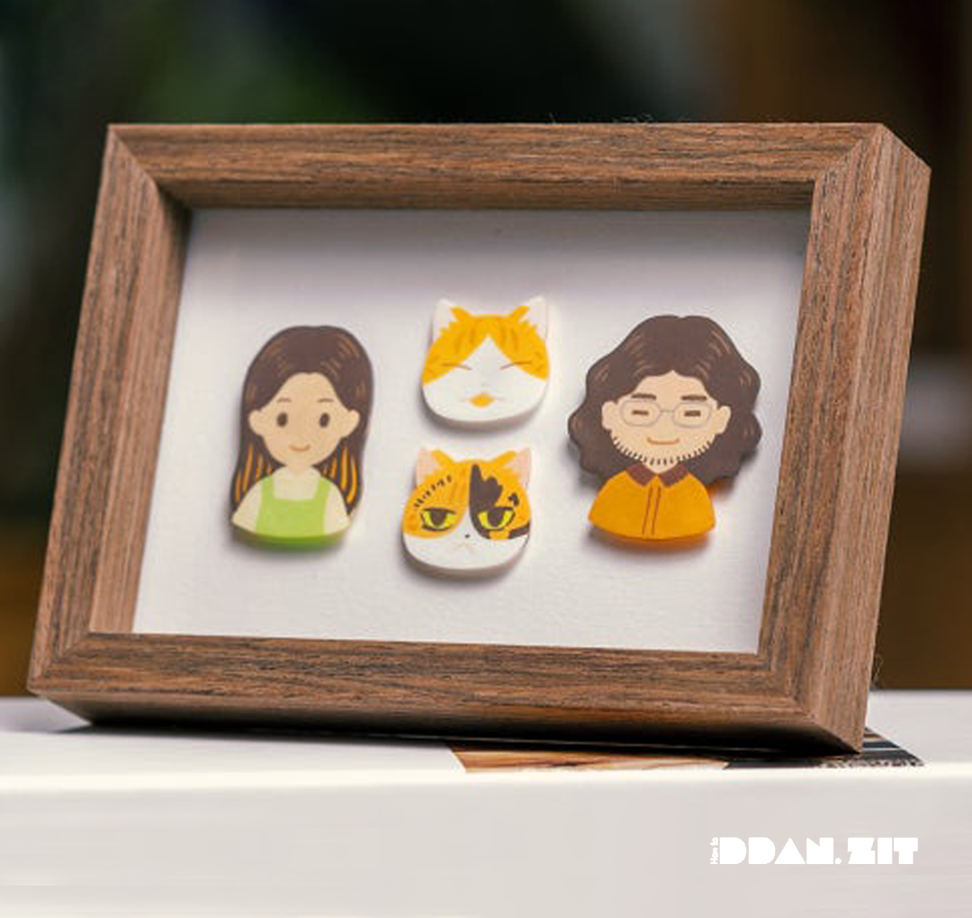 마그넷 액자 제작 이미지